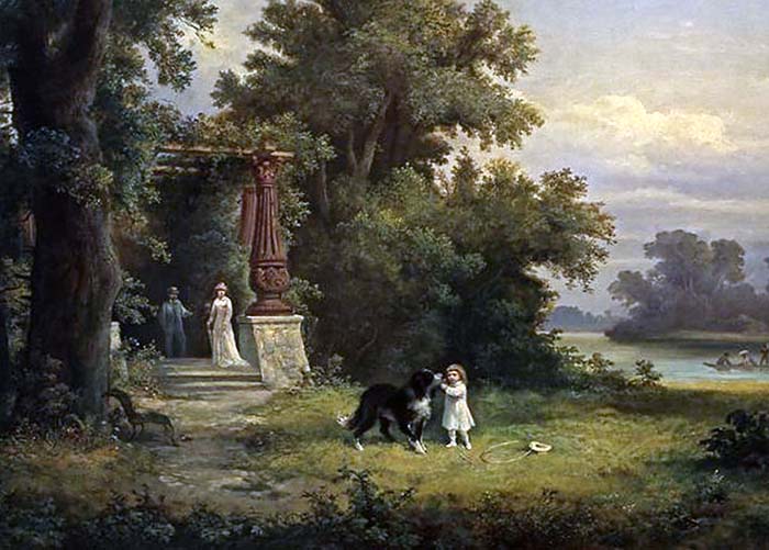 Scene in the Garden